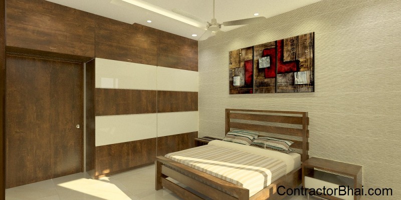 Contemporary Master Bedroom Banashankari Bangalore